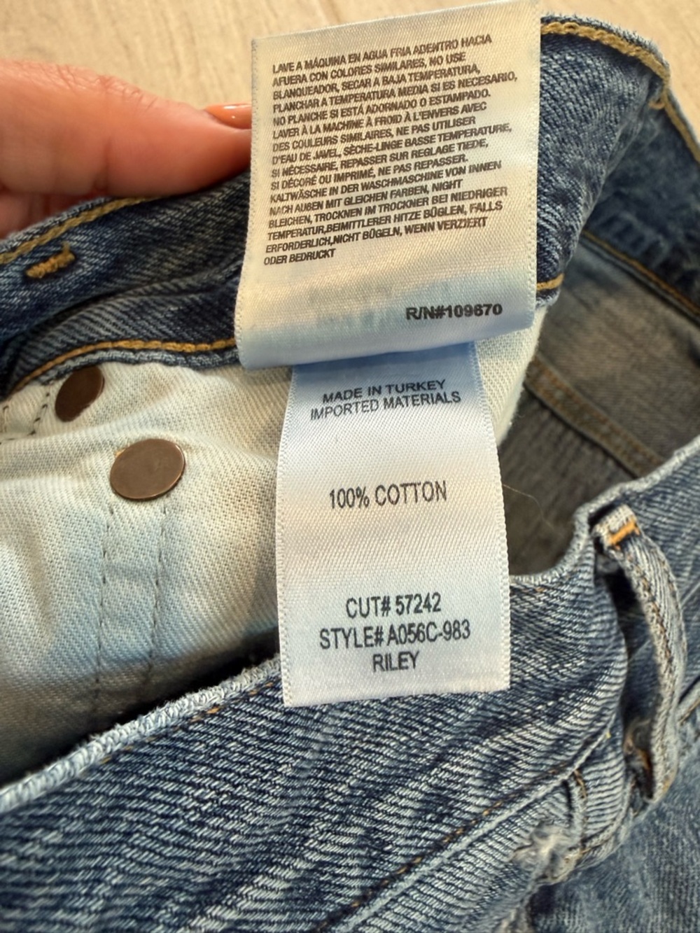 Agolde Riley Jeans - Picture 6 of 9